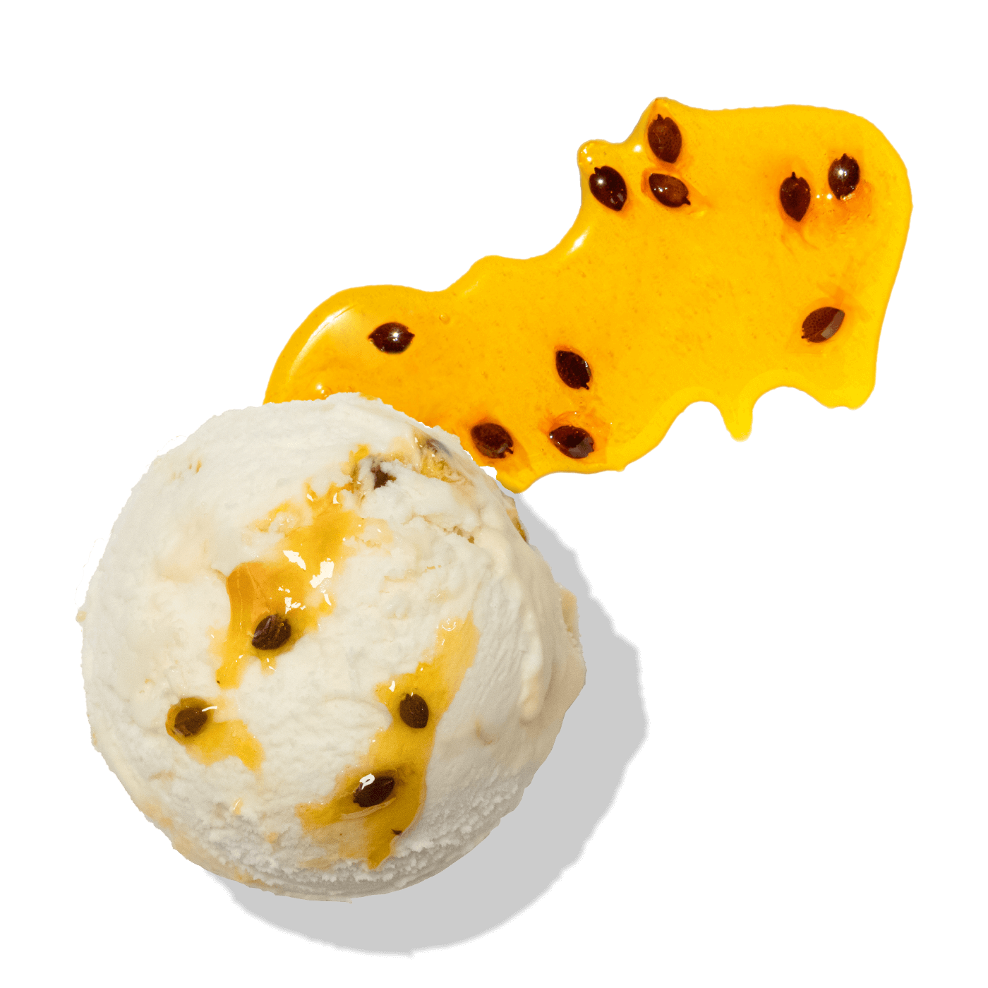 Passievrucht yoghurt